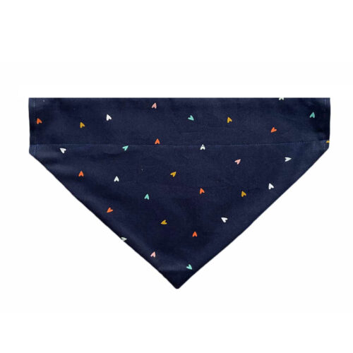Dog Bandana Coloured Hearts
