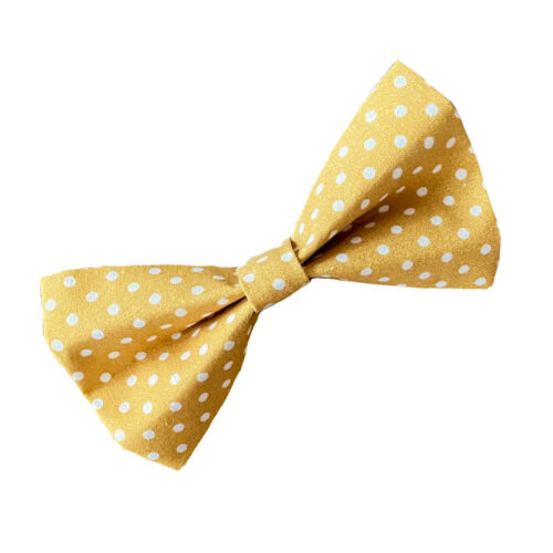 Dog Bow Spots Yellow