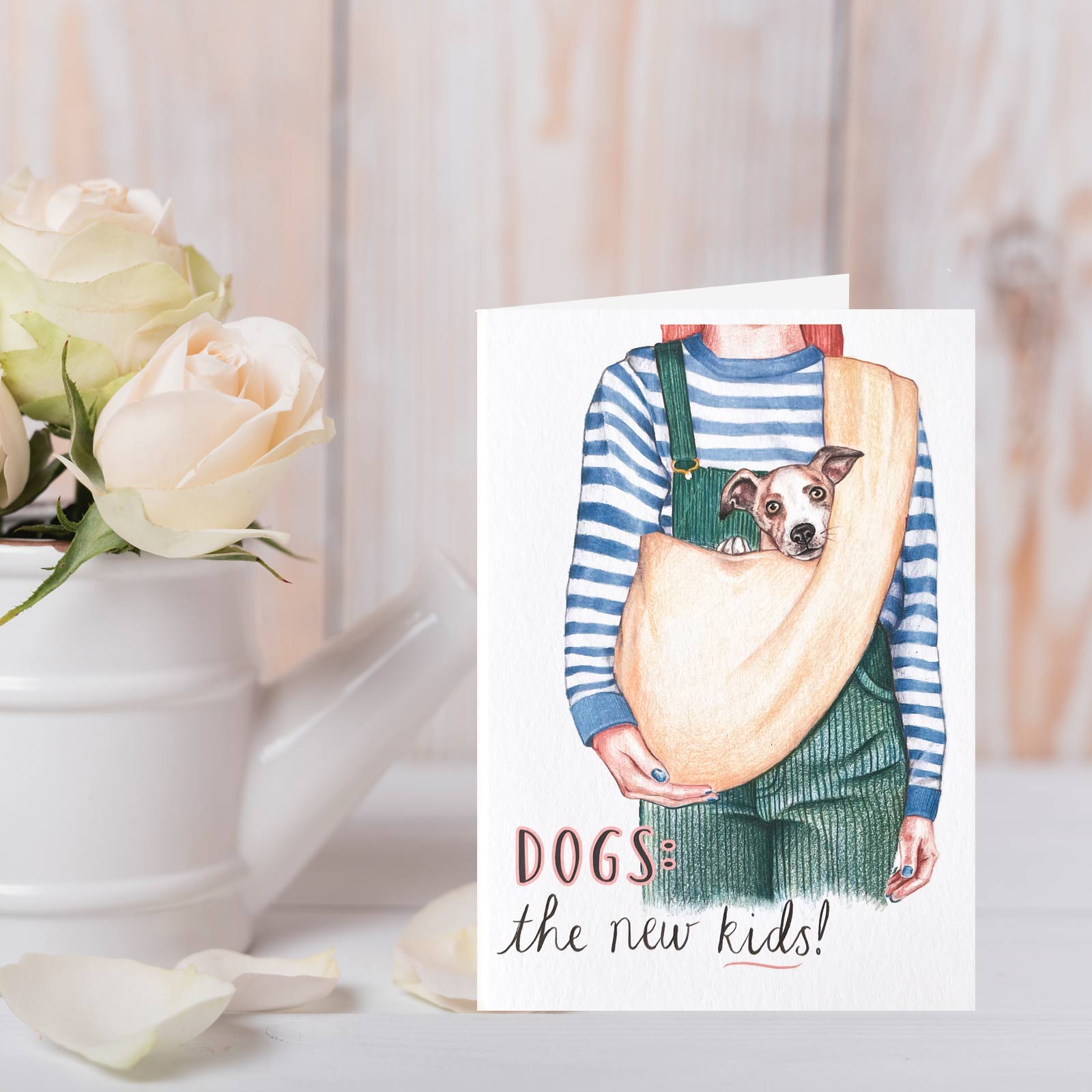 Dog Mother Blank Card