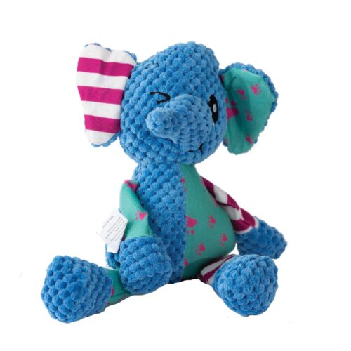 Squeaky Elephant Dog Toy
