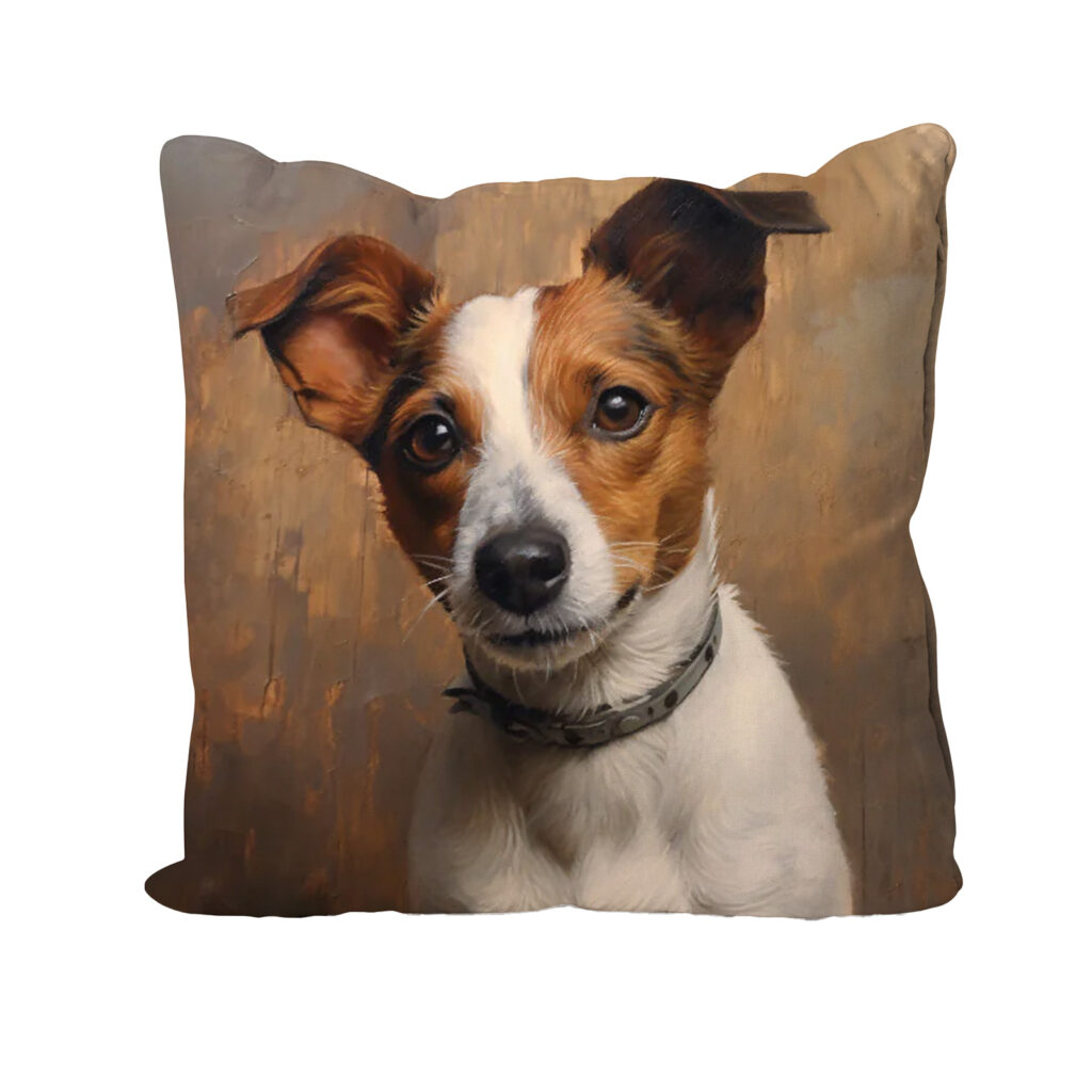 Jack Russell Cotton Cushion