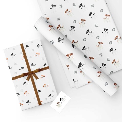 Gift Wrap Jack Russells