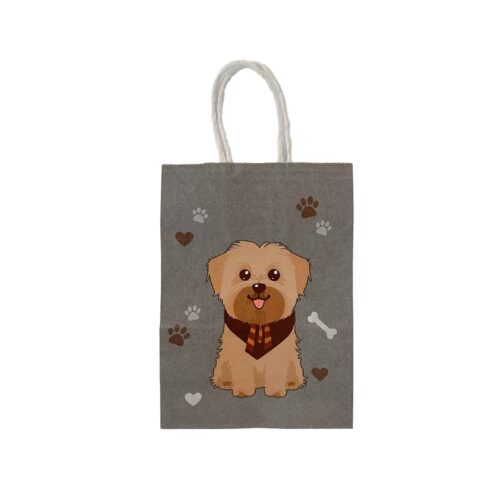 Gift Bag Doggy Hearts