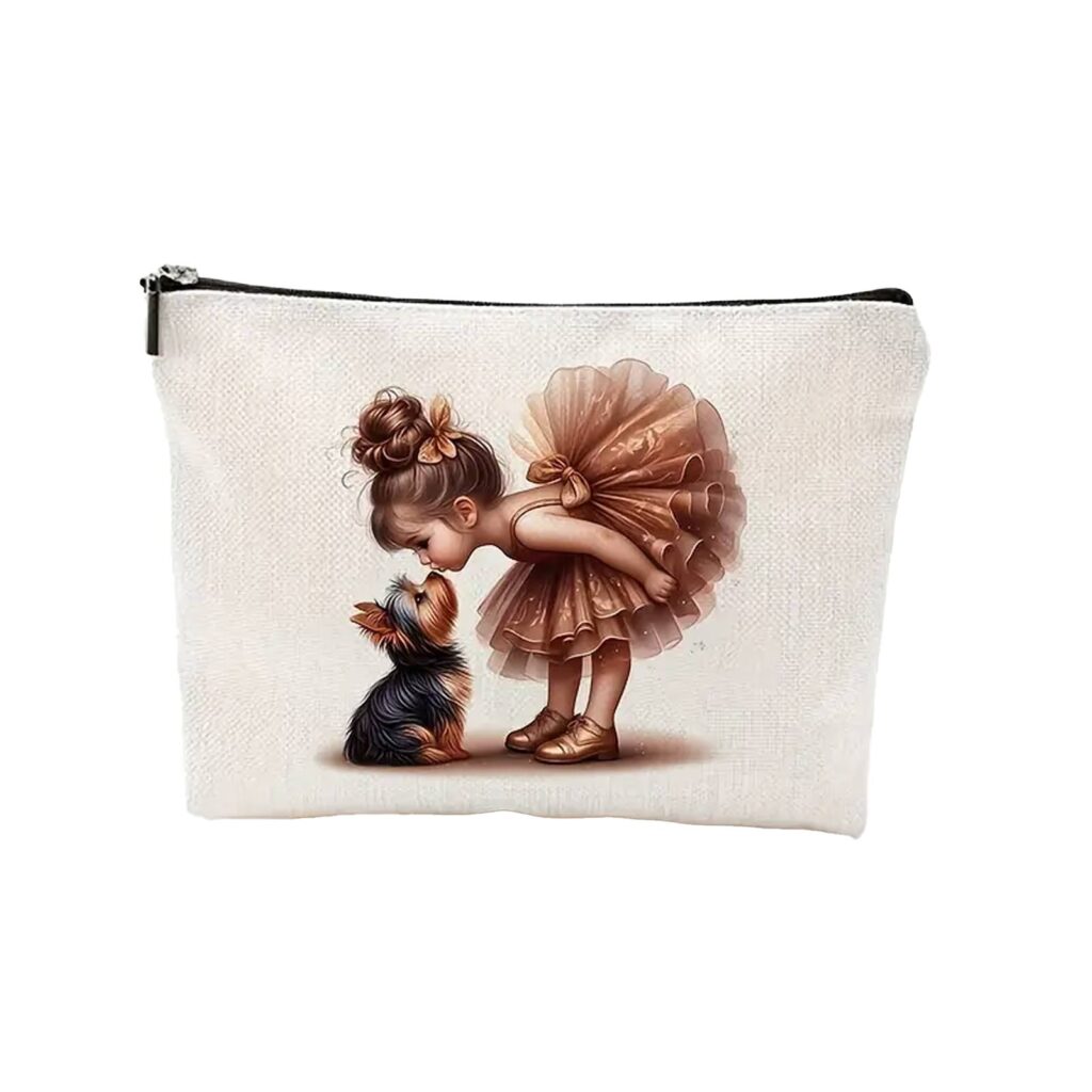 Cute Girl Cosmetic Bag