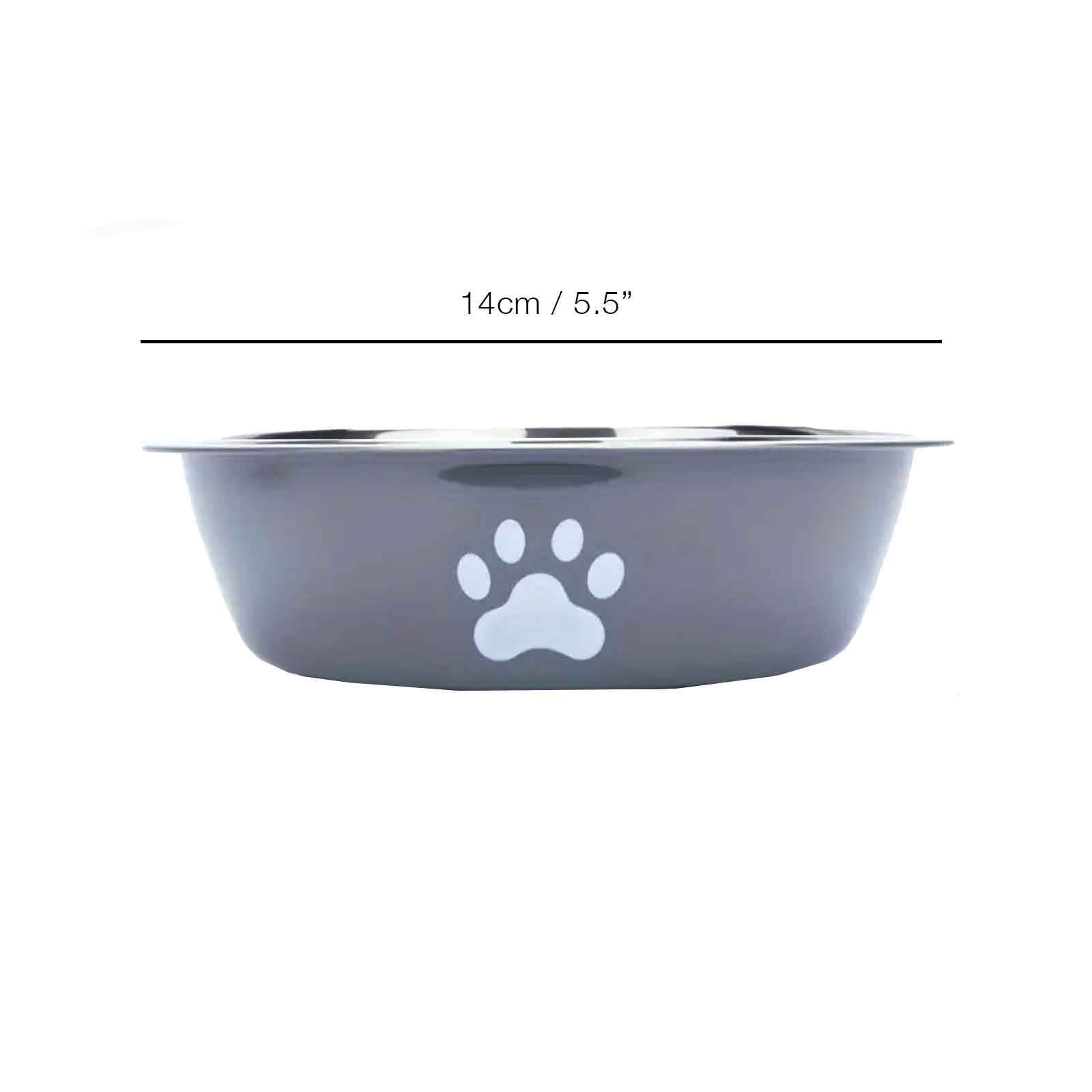Stainless Steel Bowl Grey.