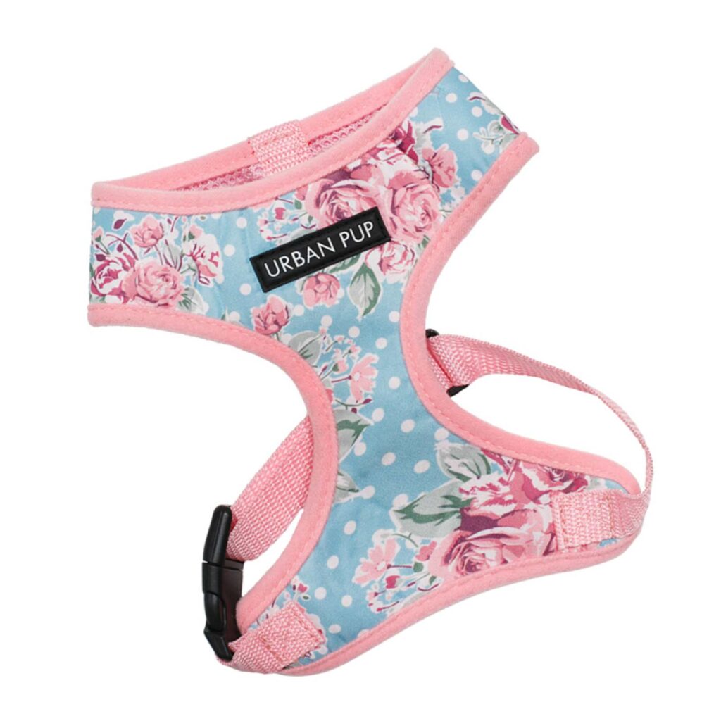 Vintage Rose Dog Harness