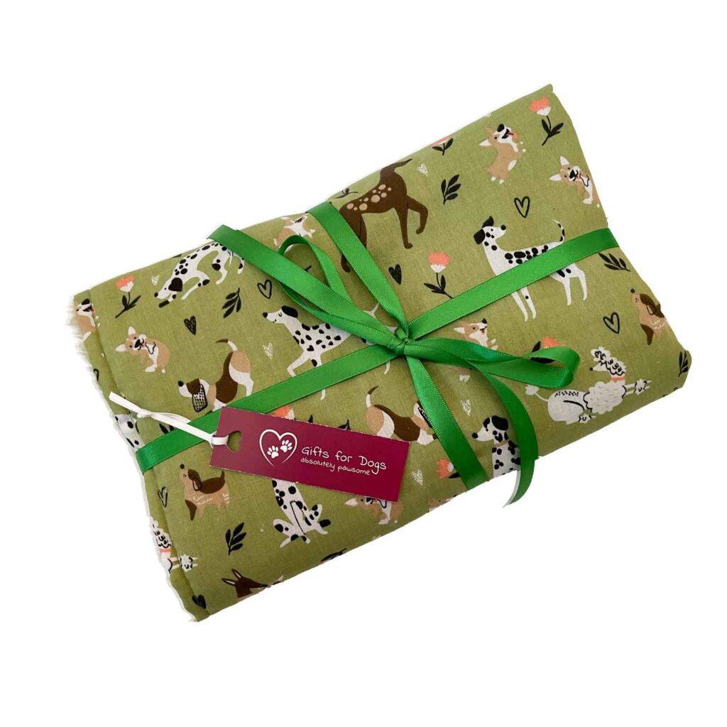 Dog Blanket in Green