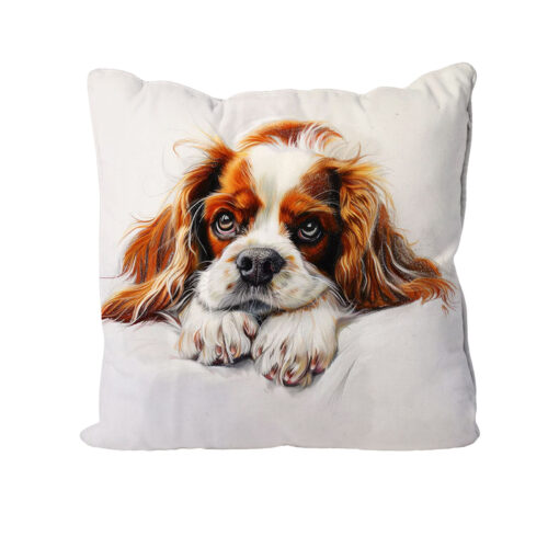 Cavalier Spaniel Cotton Cushion